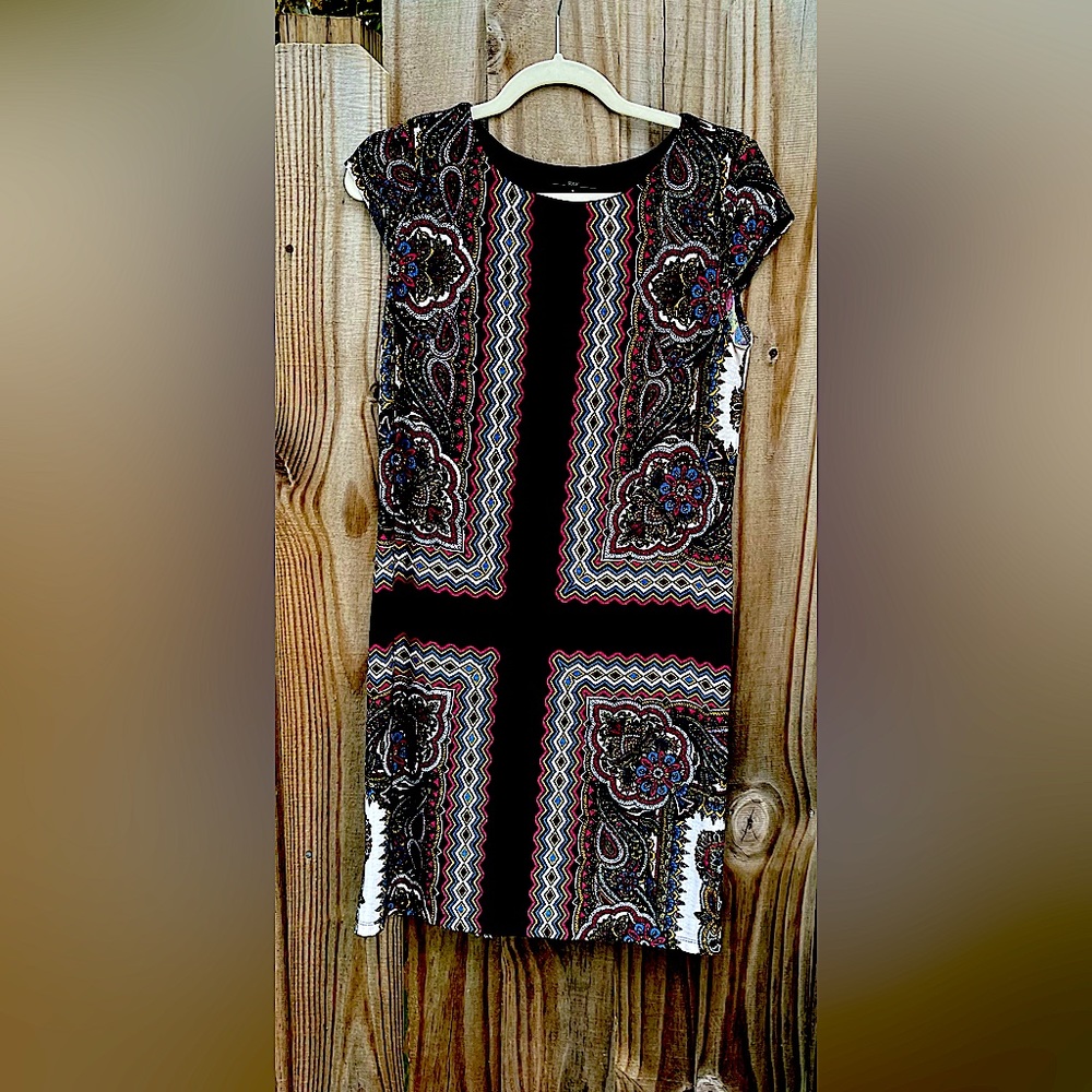 Straight slim dress,